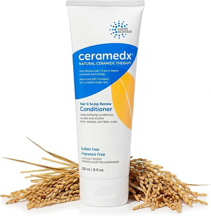 Ceramedx Hair & Scalp Renew Conditioner with Plant-based Riceramide-3 Technology for Dry Hair and... | Amazon (US)