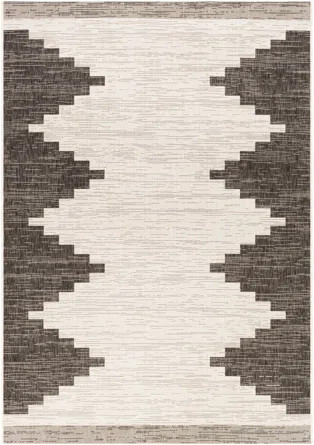 AllModern Louisa Southwestern Black/Ivory Indoor / Outdoor Area Rug | Wayfair North America