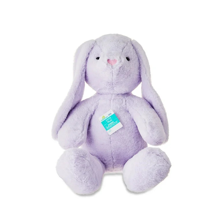 Large Bunny Plush, Purple, 22", Easter by Way To Celebrate | Walmart (US)