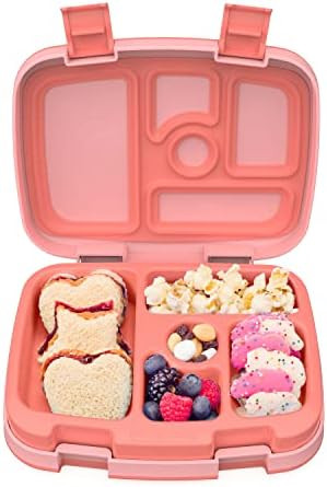 Amazon.com: Bentgo® Kids Leak-Proof, 5-Compartment Bento-Style Kids Lunch Box - Ideal Portion Si... | Amazon (US)