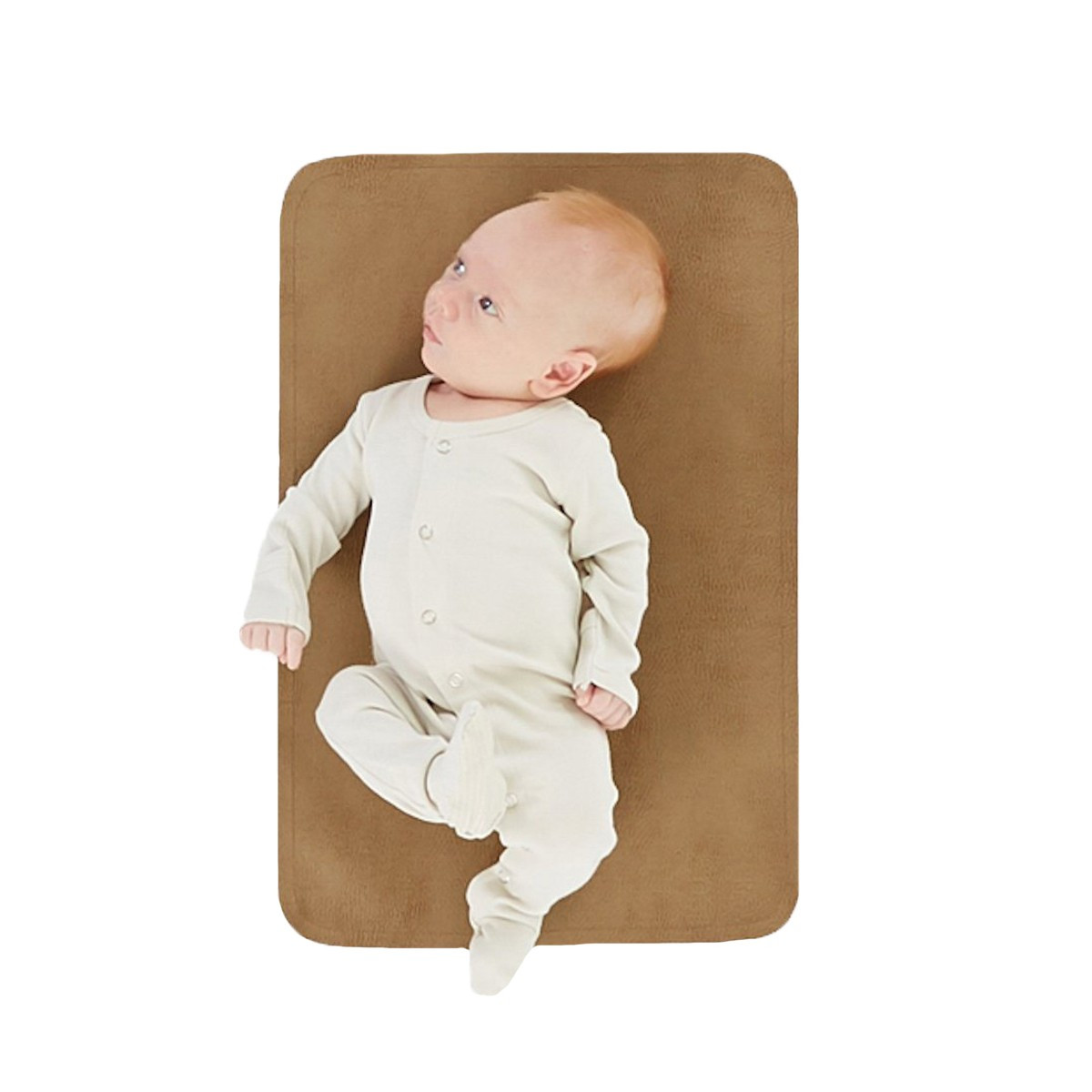 GATHRE Micro Mat - Solid (Color: Tannin) | The Tot