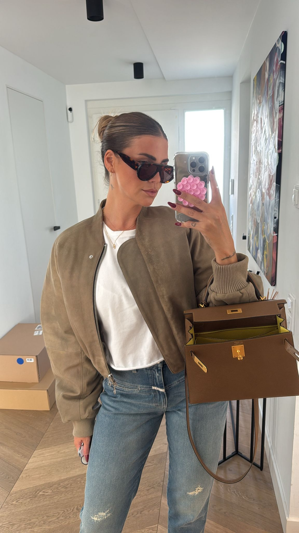 Suede Bomber Jacket 

 #LTKdeutschland #LTKeurope #LTKautumn