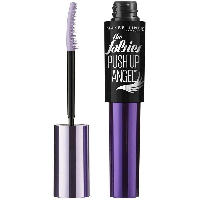 Maybelline The Falsies Push Up Angel Washable Mascara, Blackest Black, 0.33 fl oz | Walmart (US)