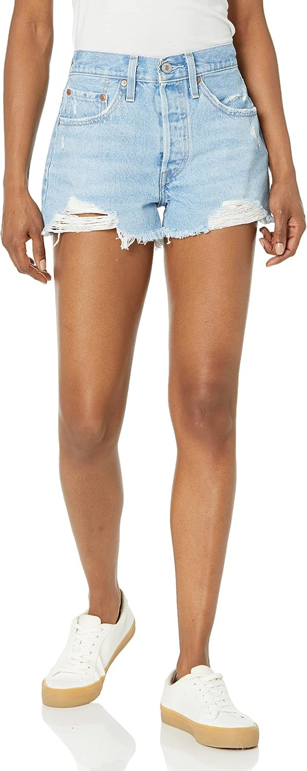 Levi's Women's Premium 501 Original Shorts | Amazon (US)