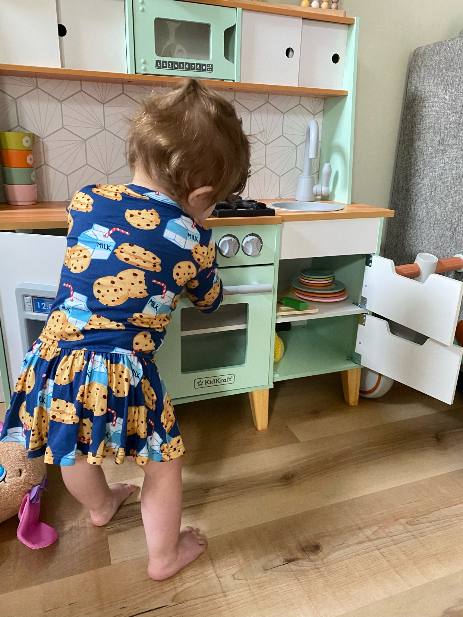 Target Play kitchen was perfect for my one year old! She loves opening the doors and playing with the wooden cups, plates, etc she got with it. Toddler toy that grows with her!

Toddler, toddler toys, toddler kitchen, play kitchen, wooden play kitchen, wooden kitchen, wooden play kitchen cups, plates, and silverware, creative play, toys, toddler gifts, target, target toddler, modern play kitchen, mid century modern play kitchen

#LTKkids #LTKfindsunder100 #LTKGiftGuide