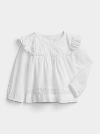 Baby Ruffle-Sleeve Top | Gap (US)