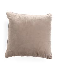 20x20 Solid Velvet Pillow | TJ Maxx