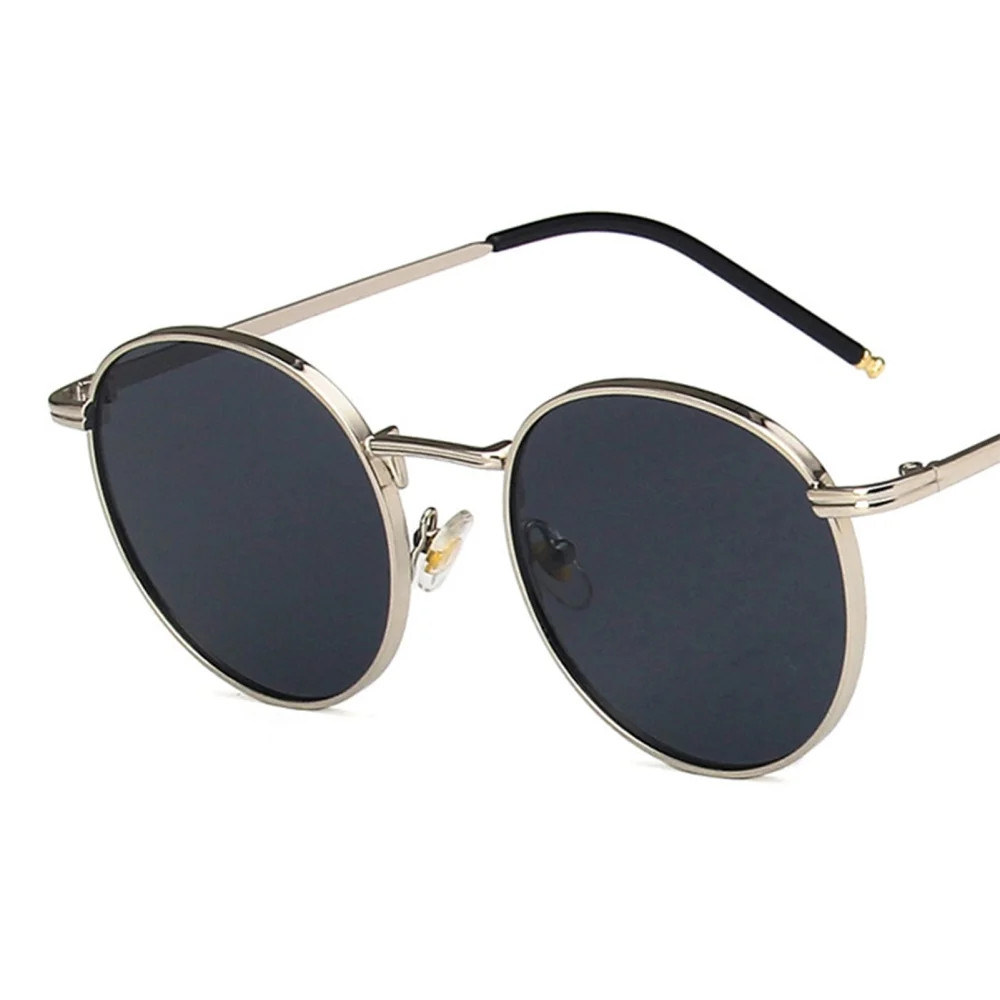 Bhxteng Womens Sunglasses Oval Metal Rim Retro Fashion UV400 Sunglasses for Men | Walmart (US)