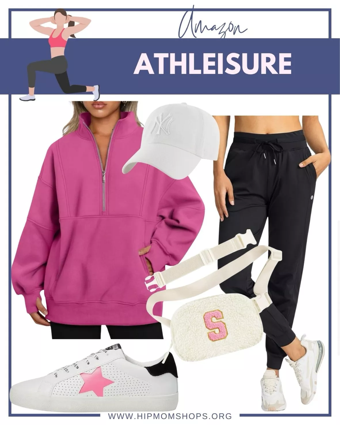 THE GYM PEOPLE Womens' Half Zip … curated on LTK