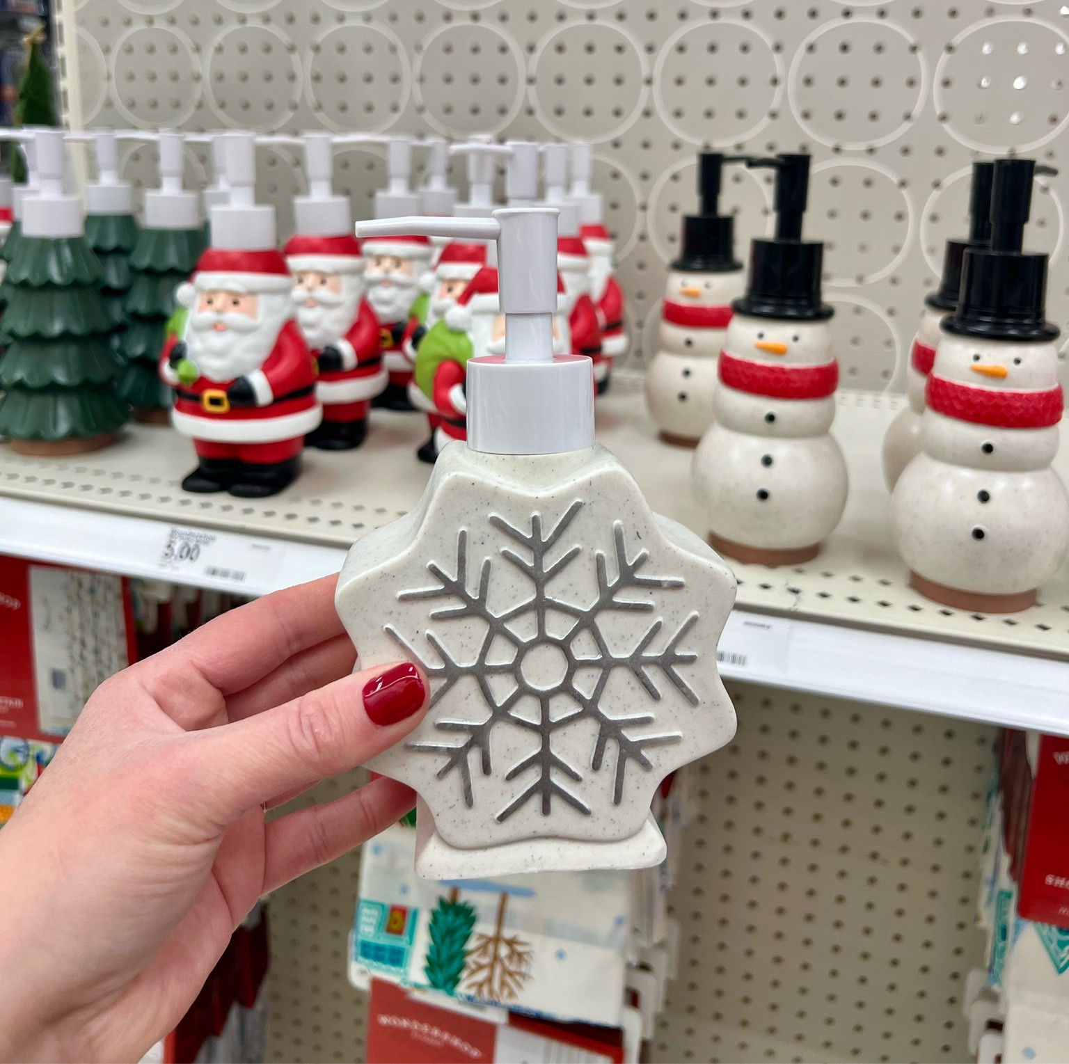 $5 Holiday soap dispensers 

Target Finds, Christmas 

#LTKSeasonal #LTKGiftGuide #LTKHoliday