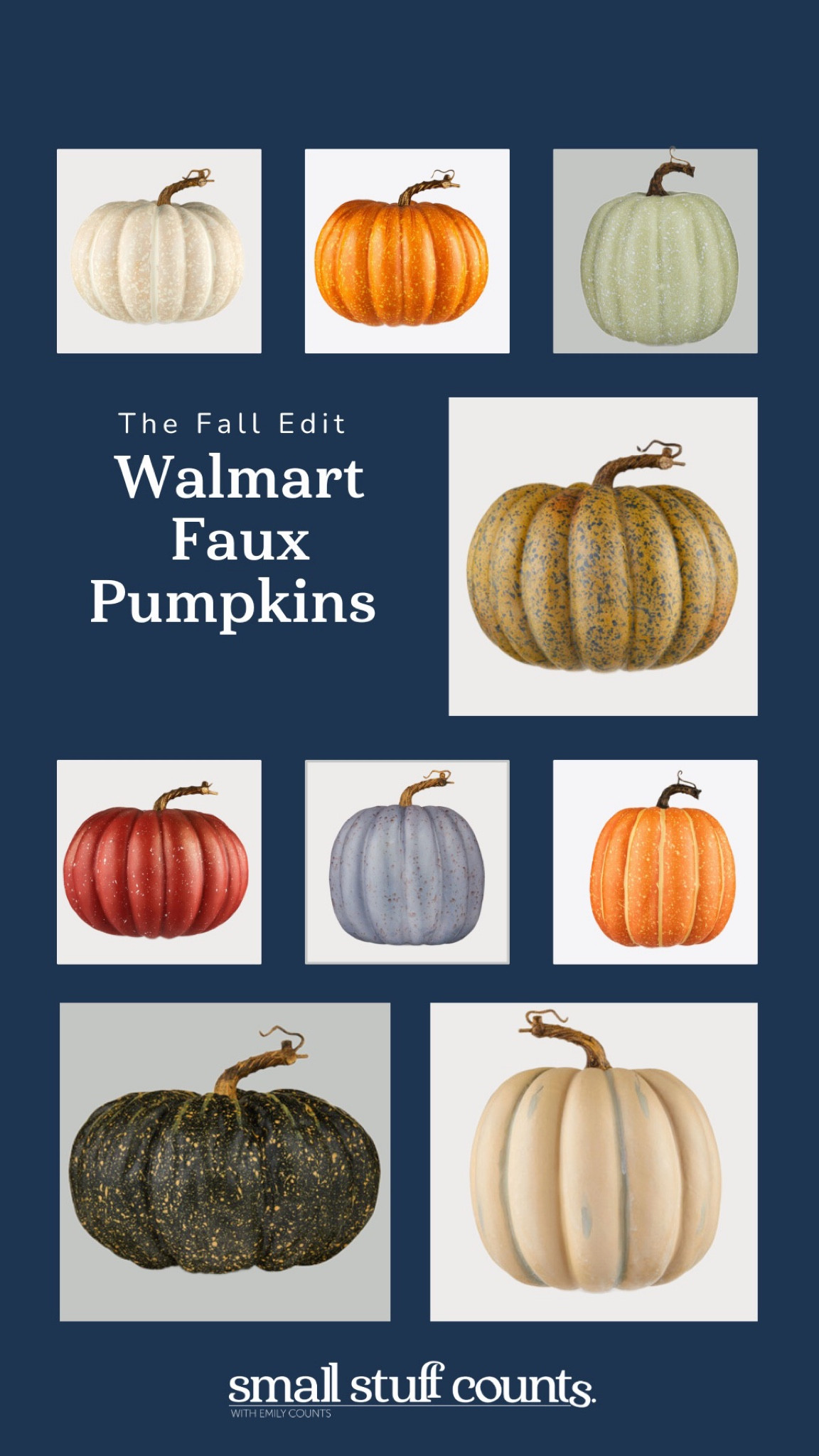 Walmart faux pumpkins, fake pumpkins, plastic pumpkins, heirloom pumpkins, fall decor

#LTKHalloween #LTKSeasonal #LTKhome