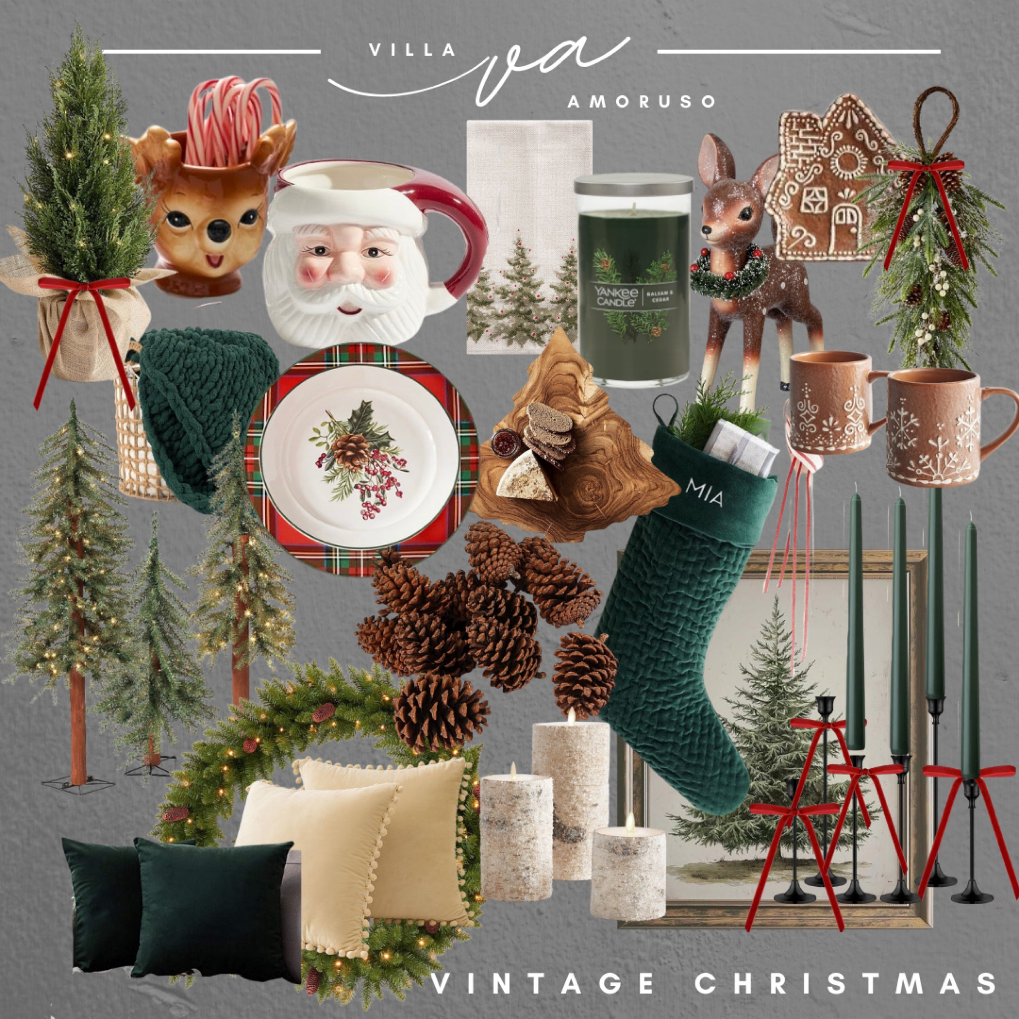 Vintage Christmas Decor Part 1. Vintage style.  

#LTKHoliday #LTKStyleTip #LTKSeasonal