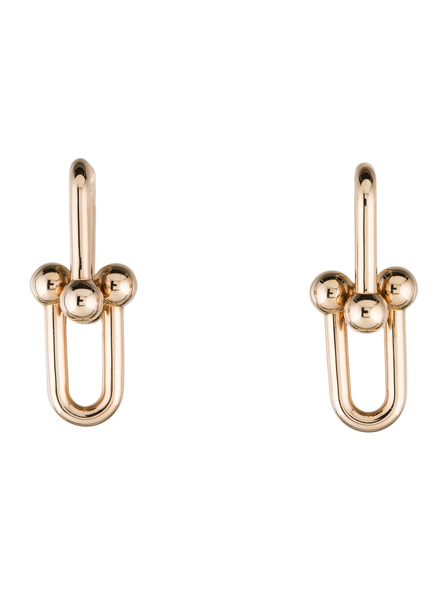 18K Extra Large HardWear Link Drop Earrings | The RealReal