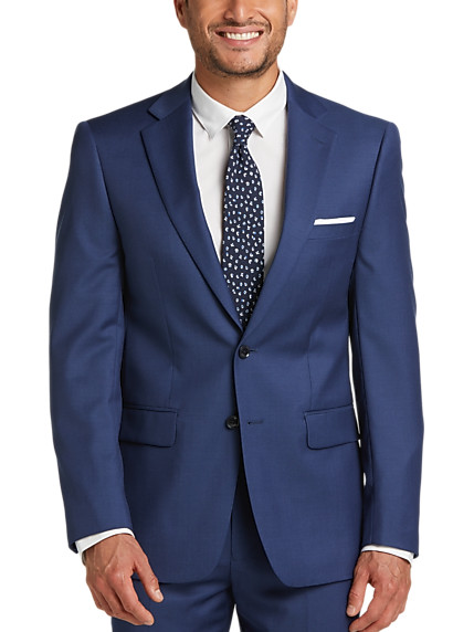 Calvin Klein X-Fit Slim Fit Suit Separates, Blue - Men's Suits | Men's Wearhouse | The Men's Wearhouse