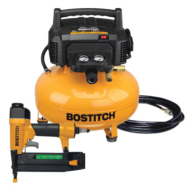 Bostitch 6-Gallons Portable 150 PSI Pancake Air Compressor | Lowe's