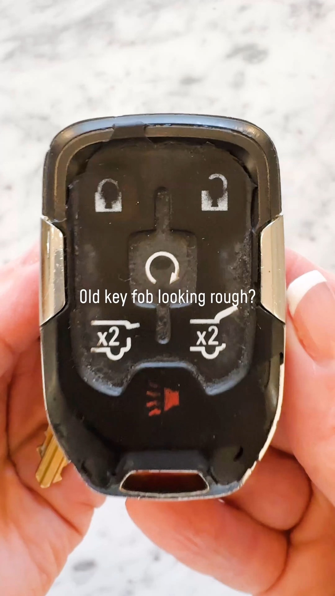 Proof that intentional choices don’t have to be big or expensive.

Our old key fob still worked perfectly — it just didn’t look great anymore.
So I gave it a $10 refresh instead of replacing the whole thing.

Simple. Functional. Aesthetic.




#LTKHome #LTKSaleAlert #LTKdayinmylife