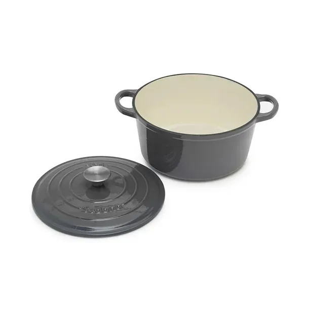 Sedona Enamel Cast Iron 5-qt. Dutch Oven - Gray | REBEL (formerly Rebelstork)