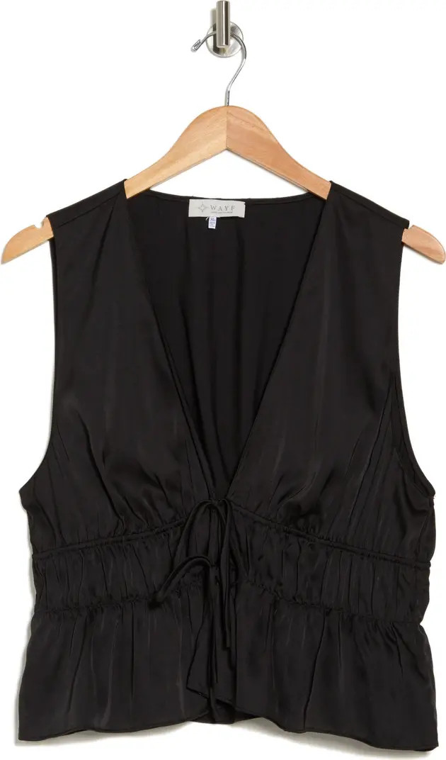 Tie Front Sleeveless Top | Nordstrom Rack