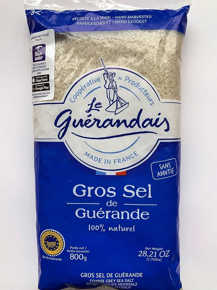 Le Guerandais Coarse Sea Salt Gros Sel De Guerande, 28.21 oz (1 Pack) | Amazon (US)