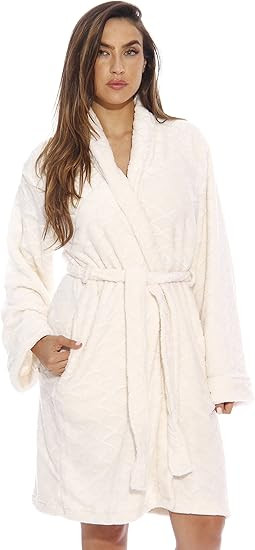 Just Love Printed Plush Robe for Women | Amazon (US)