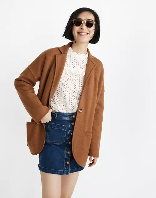 Saville Sweater Blazer | Madewell