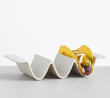 Mason Modern Melamine Taco Holder | Pottery Barn (US)