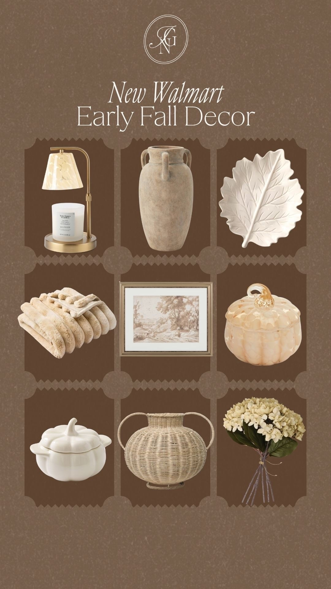 @Walmart ‘s new fall decor is so good! 🤎 shop these finds early because at these prices they always sell out 🍂 

#walmart #walmarthome #walmartfinds #walmarthomedecor #falldecor #fallhome #fallhomedecor #fallcandle #vase #throw #lookforless #affordablehome #pumpkin

#LTKHome #LTKSeasonal