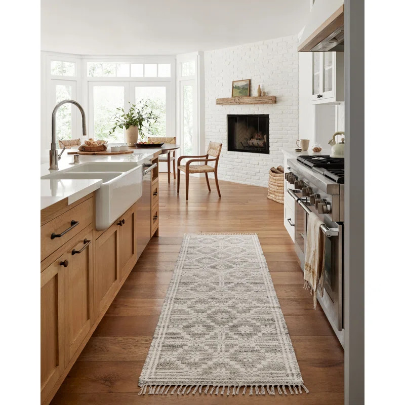 Angela Rose x Loloi Reversible Rivers Lagoon / Ivory Area Rug | Wayfair North America