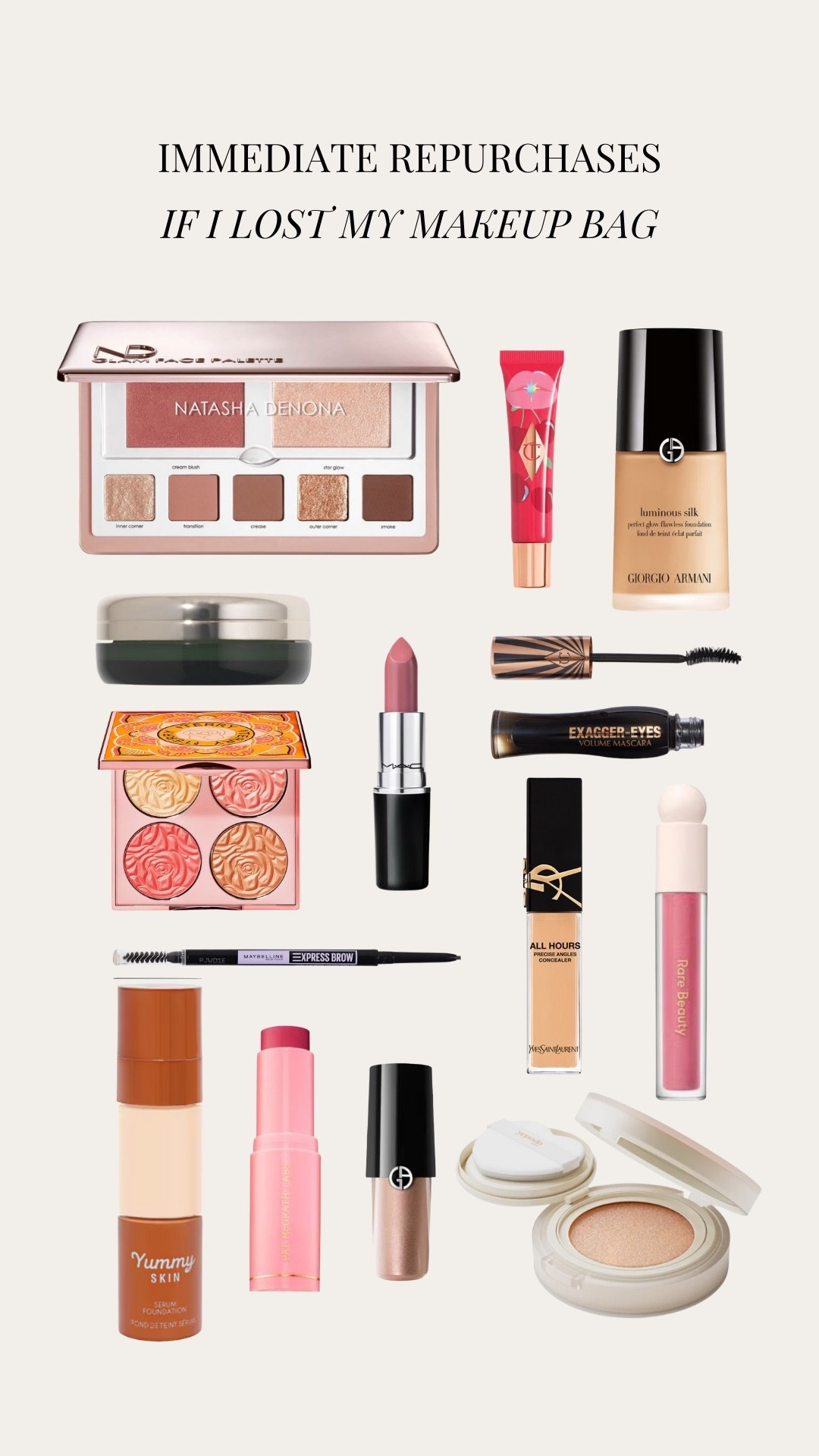 If I lost my makeup bag, these are the products I’d immediately replace! 

#LTKbeauty #LTKuk #LTKsummer