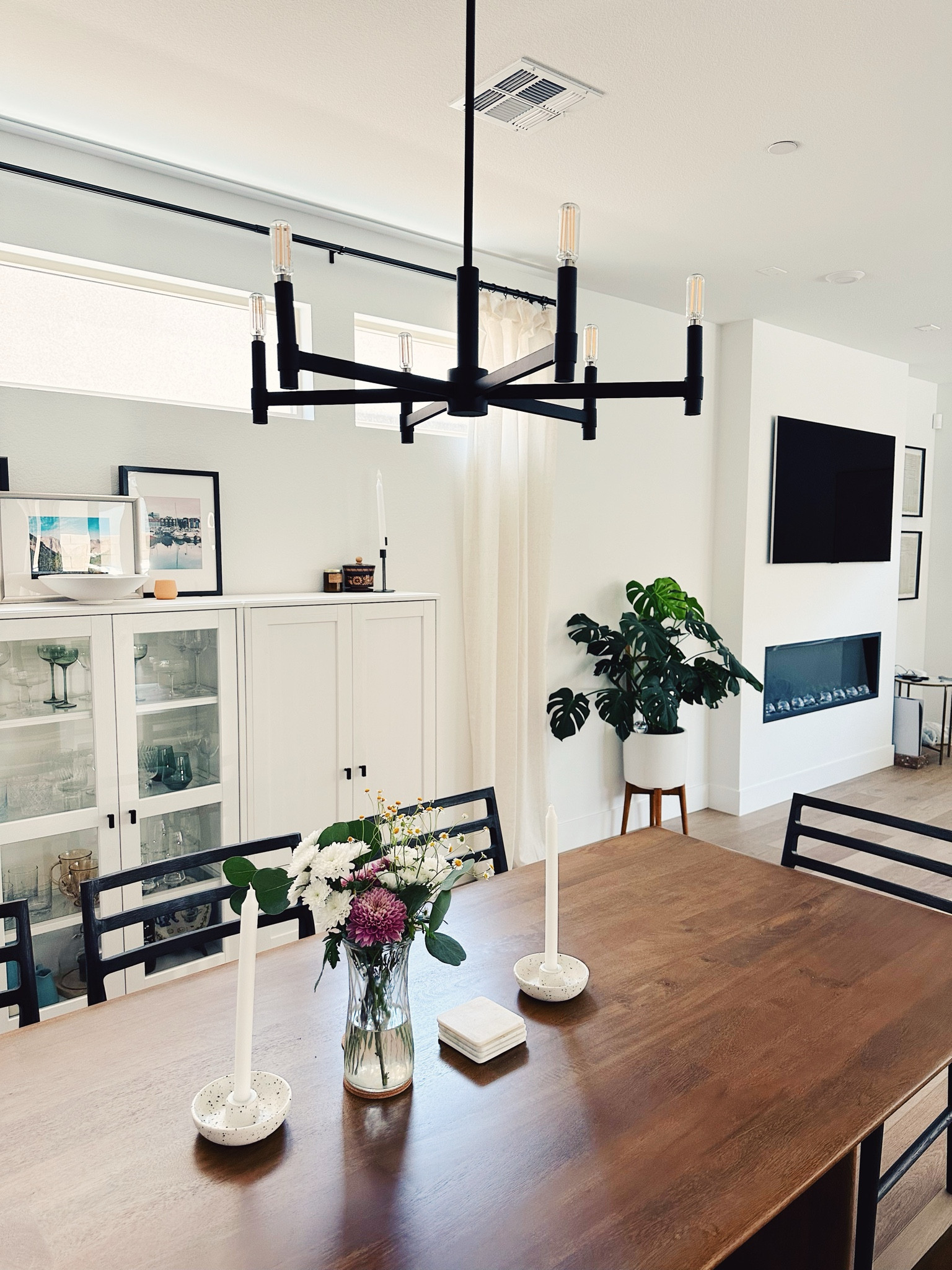 Making the dining room cozy but super functional. Love that we can see the pretty glassware on display but nothing feels cluttered  

#LTKSaleAlert #LTKHome