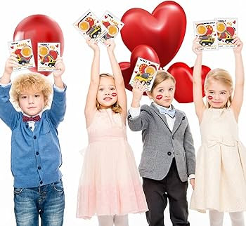 Valentines Day Gifts for Kids - 24 Construction Vehicles Toys with Playdough Card Bulk - Funny Va... | Amazon (US)