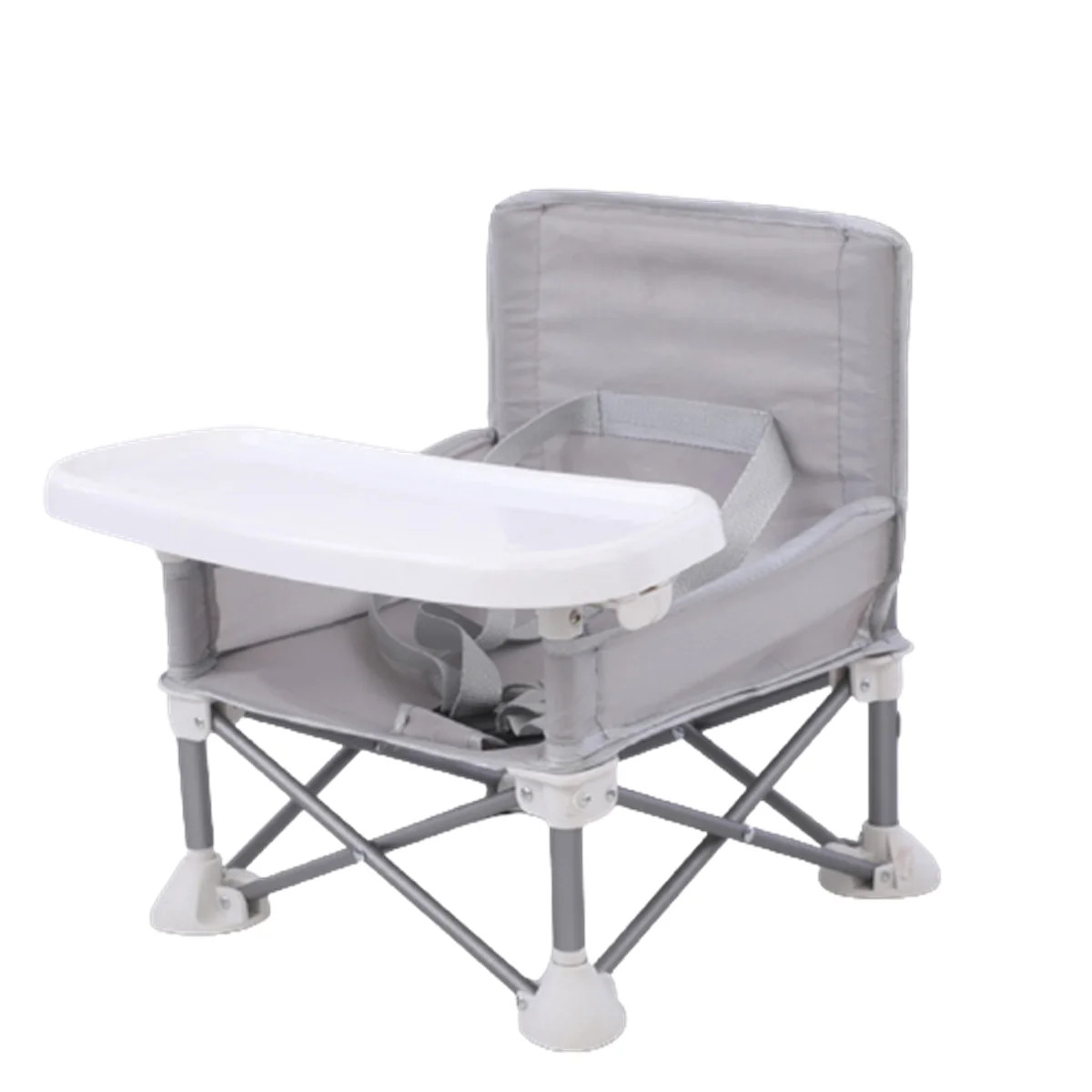 Outerdo Baby Feeding Booster Seat Folding Portable High Chair Tip-Free Design Straps Kitchen Chai... | Walmart (US)