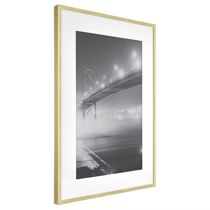 Thin Metal Matted Gallery Frame Gold - Project 62™ | Target