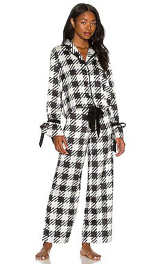 BEACH RIOT Lee Ann & Brook Set in Houndstooth from Revolve.com | Revolve Clothing (Global)