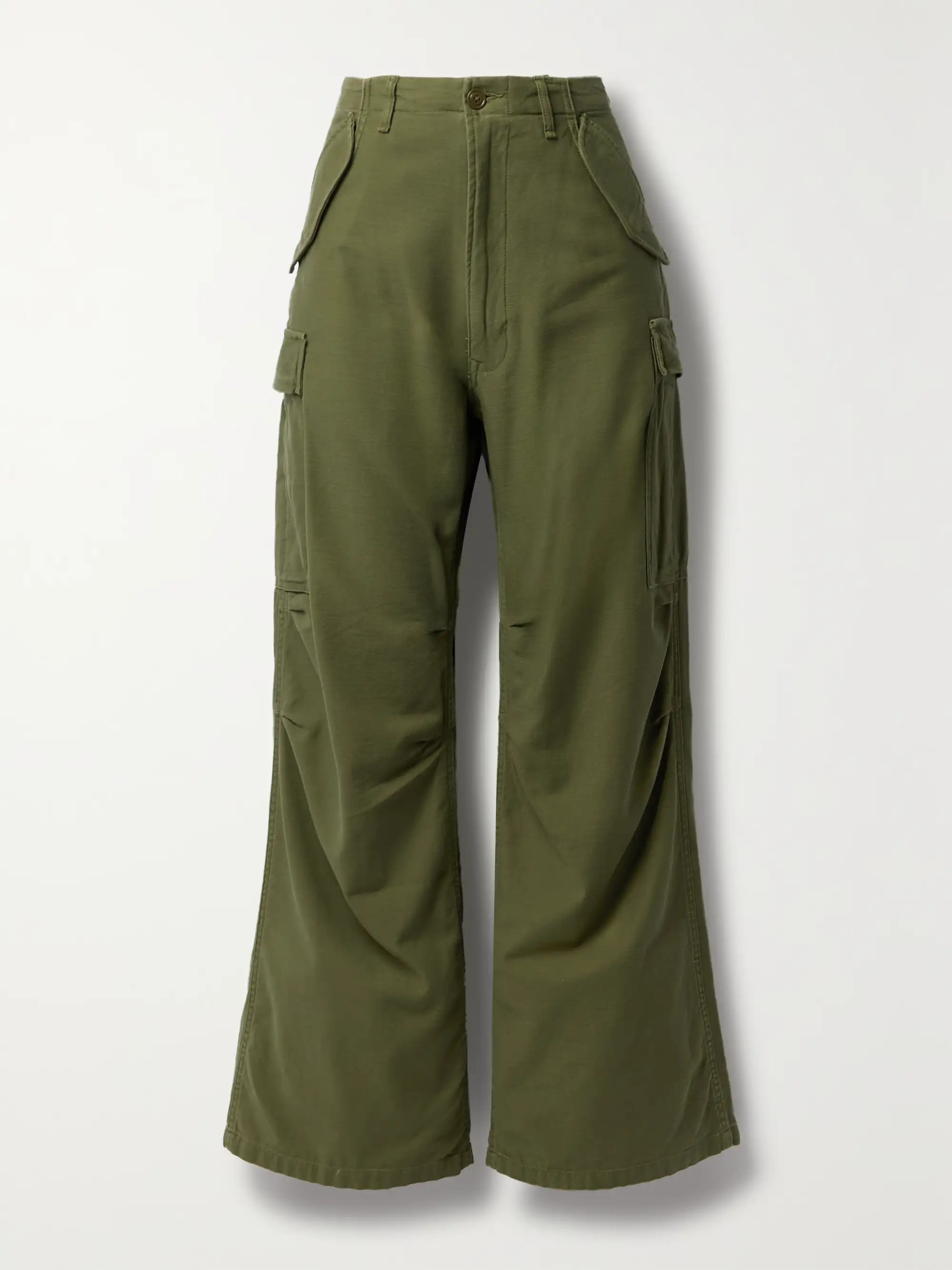 Wide-leg cotton cargo pants | NET-A-PORTER (UK & EU)