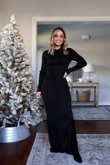 Petite-friendly holiday party outfit! 

Dress: xs (dress needs to be hemmed at my height 4’10”) 

20% off with my code BROOKE20 

#ad #nevernotsoft

#LTKHoliday #LTKCyberWeek #LTKSeasonal