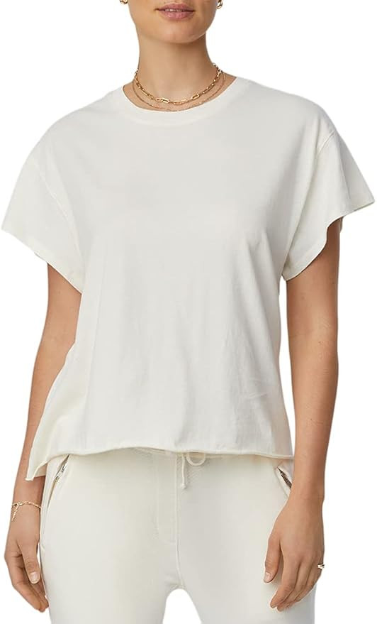 Bandier x Sincerely Jules The Aster Crew Neck Tee | Amazon (US)