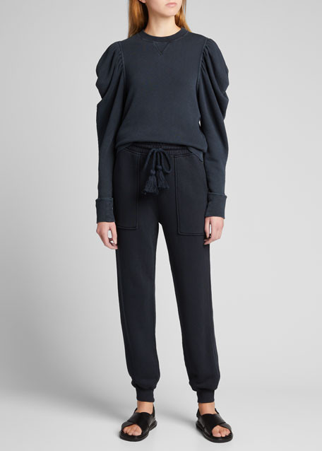 Ulla Johnson Charley Cotton Sweatpants | Bergdorf Goodman