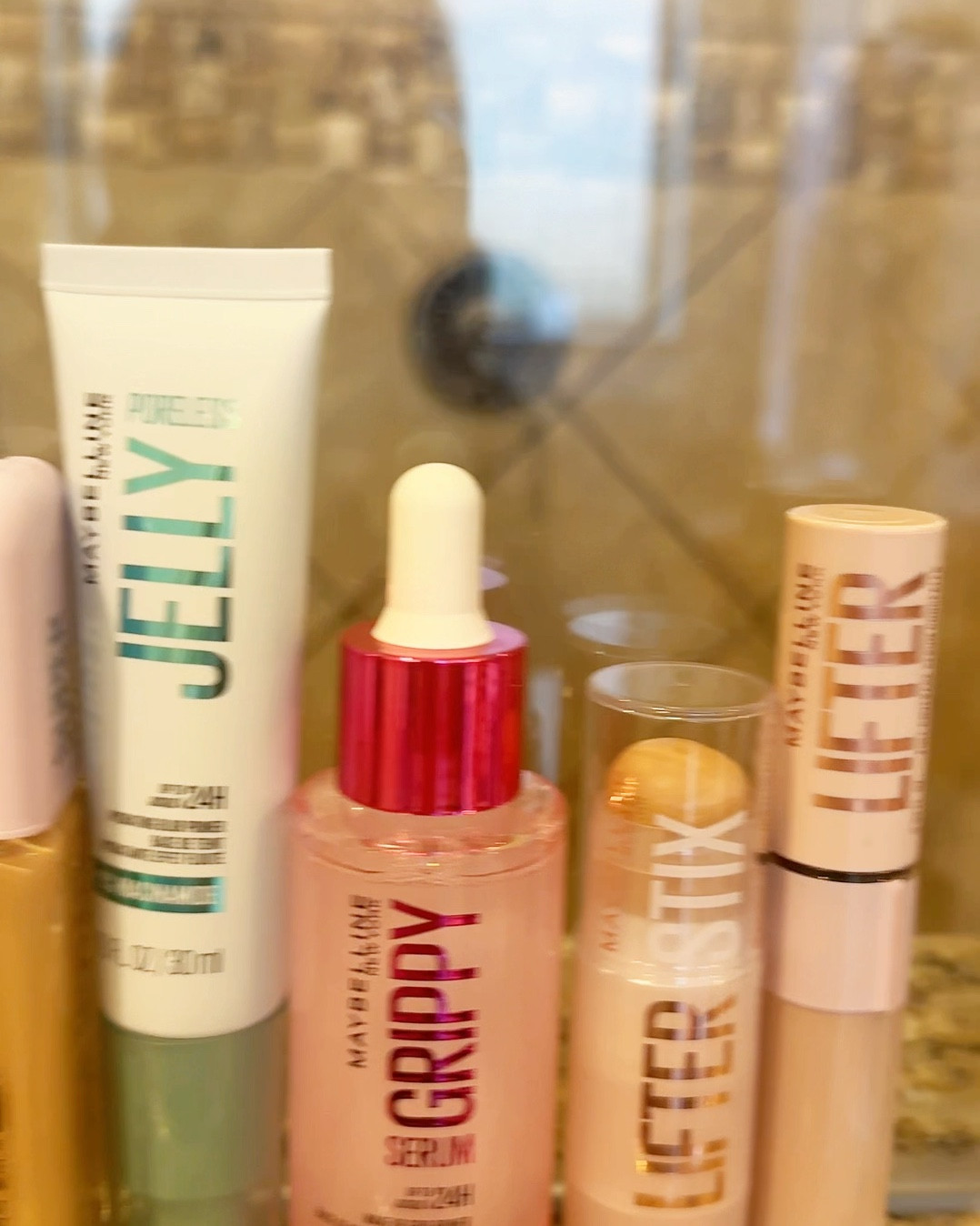 Maybelline is having a big moment in my makeup routine. 
Maybelline Grippy Primer
Maybelline Poreless Jelly Primer 
I put these two together. I go in with grippy primer (dry ) then add Poreless jelly primer. 
Maybelline lifter stick color 65 or 70atr both great 
Maybelline Super Stay shade 125

#LTKPetite #LTKOver40 #LTKBeauty