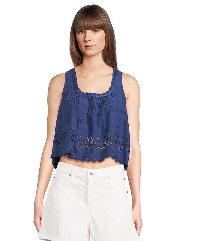Marina Eyelet Tank | Zappos