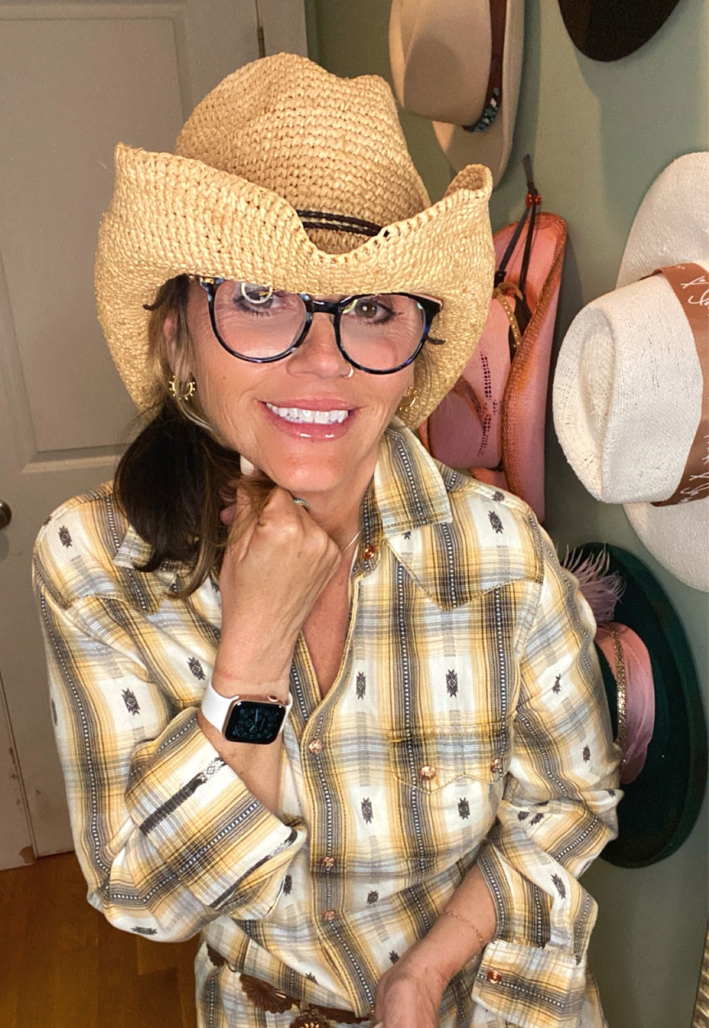 Crocheted Raffia Summer Cowboy Hat 

#LTKFind #LTKstyletip #LTKunder50