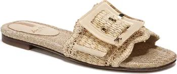 Sam Edelman Bambi Raffia Buckle Slide Sandal (Women) | Nordstrom | Nordstrom