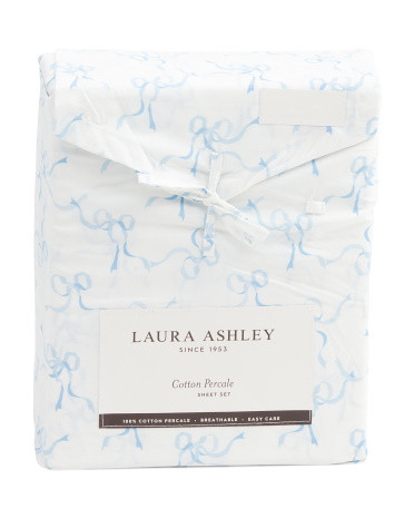 Cotton Bows Sheet Set | TJ Maxx