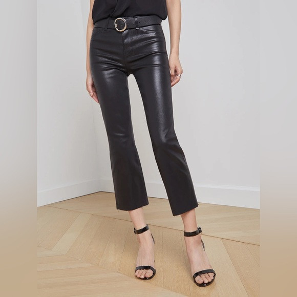 L’Agence Kendra High Rise Crop Flare Jeans | Poshmark