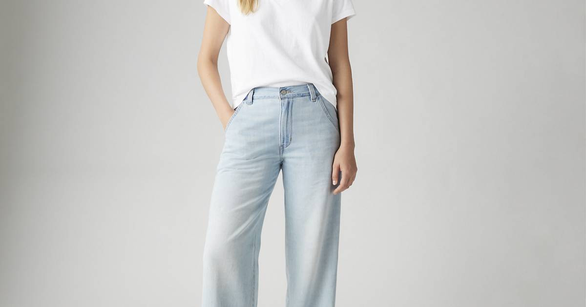 Baggy Carpenter Linen+ Denim Lightweight Women's Jeans | Levi's US