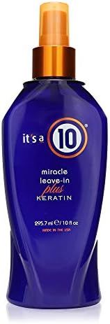 It's A 10 Haircare Miracle Leave-In Conditioner Spray w/Keratin - 10 oz. - 1ct | Amazon (US)
