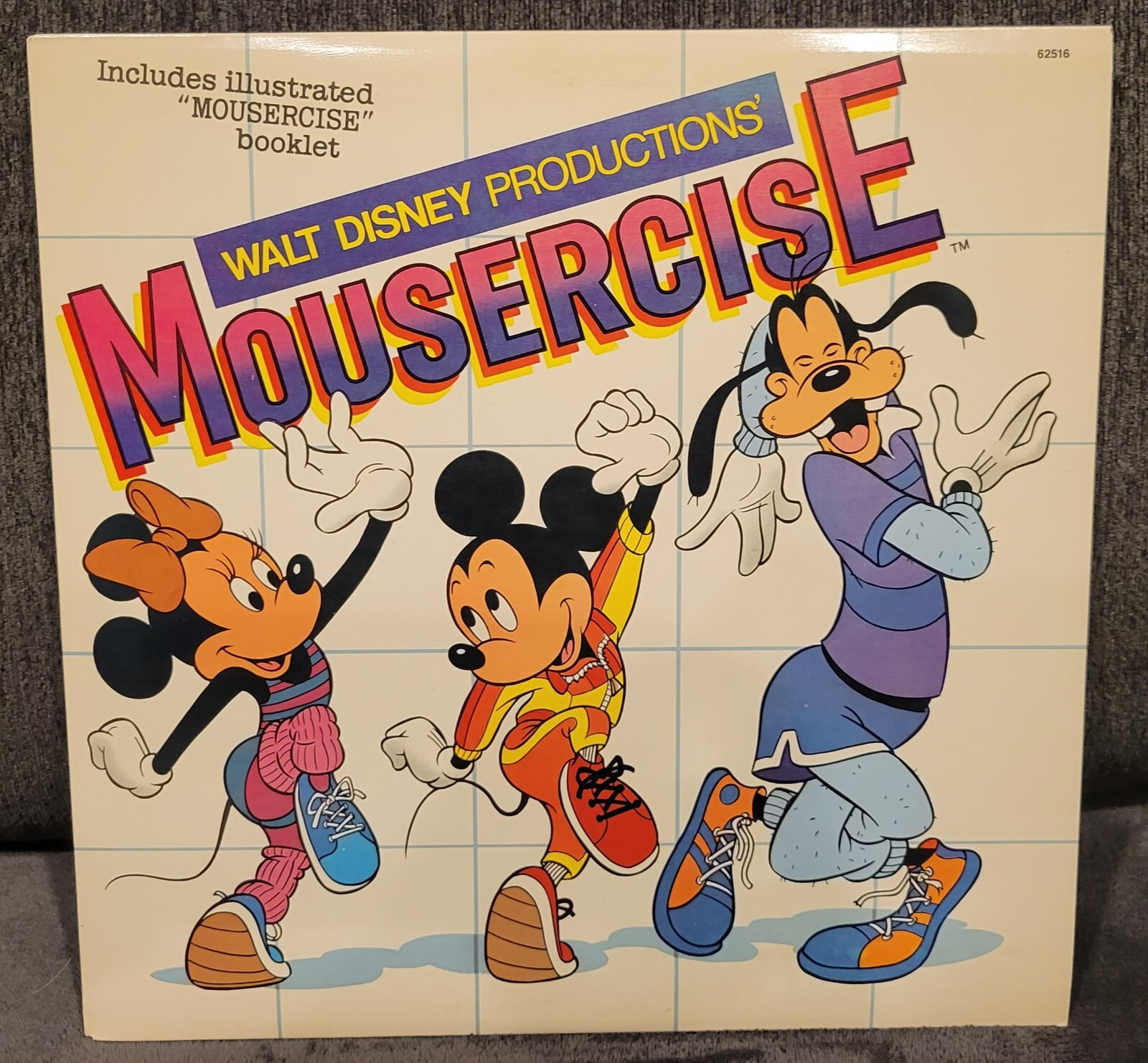 1972 Walt Disney Productions Mousercise with Exercise Book LP Vinyl Record  | eBay | eBay US