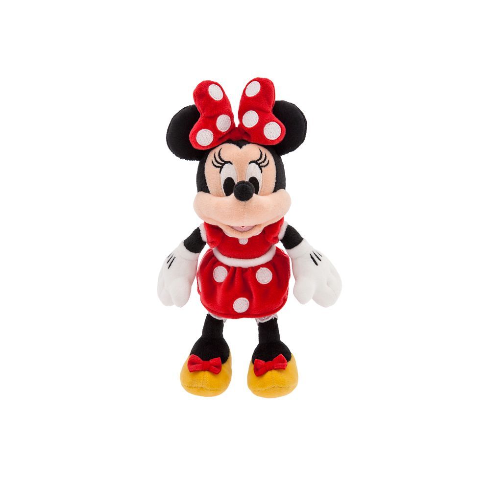 Minnie Mouse Plush – Red – Mini Bean Bag – 8 1/4'' | Disney Store