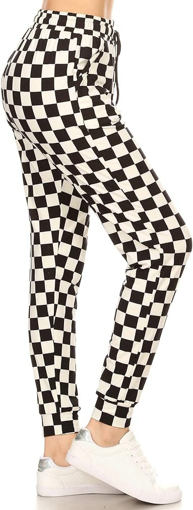 Leggings Depot Women's Relaxed-fit Jogger Track Cuff Sweatpants with Pockets for Yoga, Workout | Amazon (US)