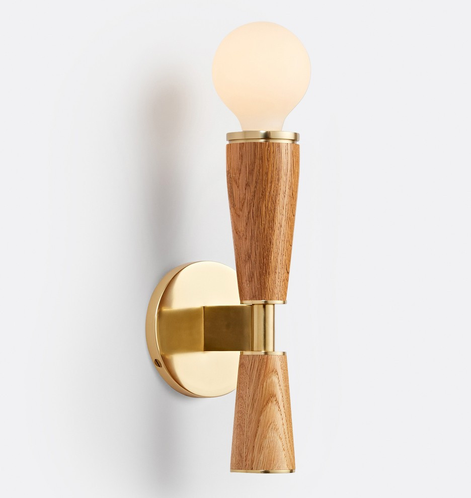 Altona Barebulb Single Wall Sconce | Rejuvenation